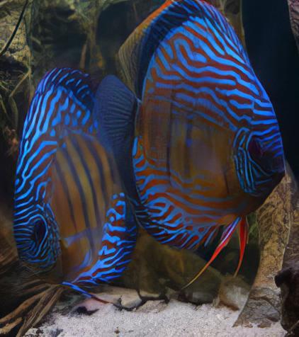 Royal Blue Discus - Real Aquatics