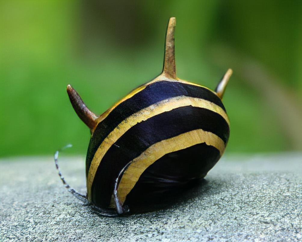 Spiky Antler Snail Clithon Diadema 2cm - Real Aquatics