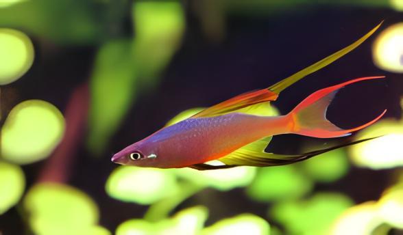 Threadfin Rainbow Fish Iriatherina Werneri 5cm - Real Aquatics