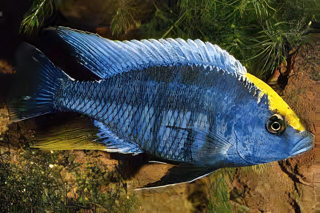 Haplochromis Sulfur Head Malawi African Cichlid