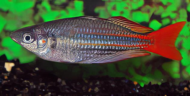 Western Rainbow Fish Melanotaenia Australis 5cm - Real Aquatics