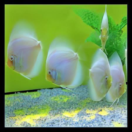 White Diamond Discus - Real Aquatics