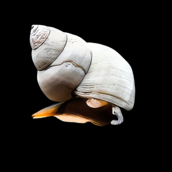 White Wizard Snail Filopaludina Martensi 2cm - Real Aquatics