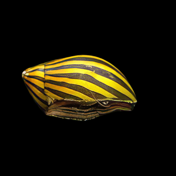 Zebra Snail Neritina Natalensis 2cm - Real Aquatics