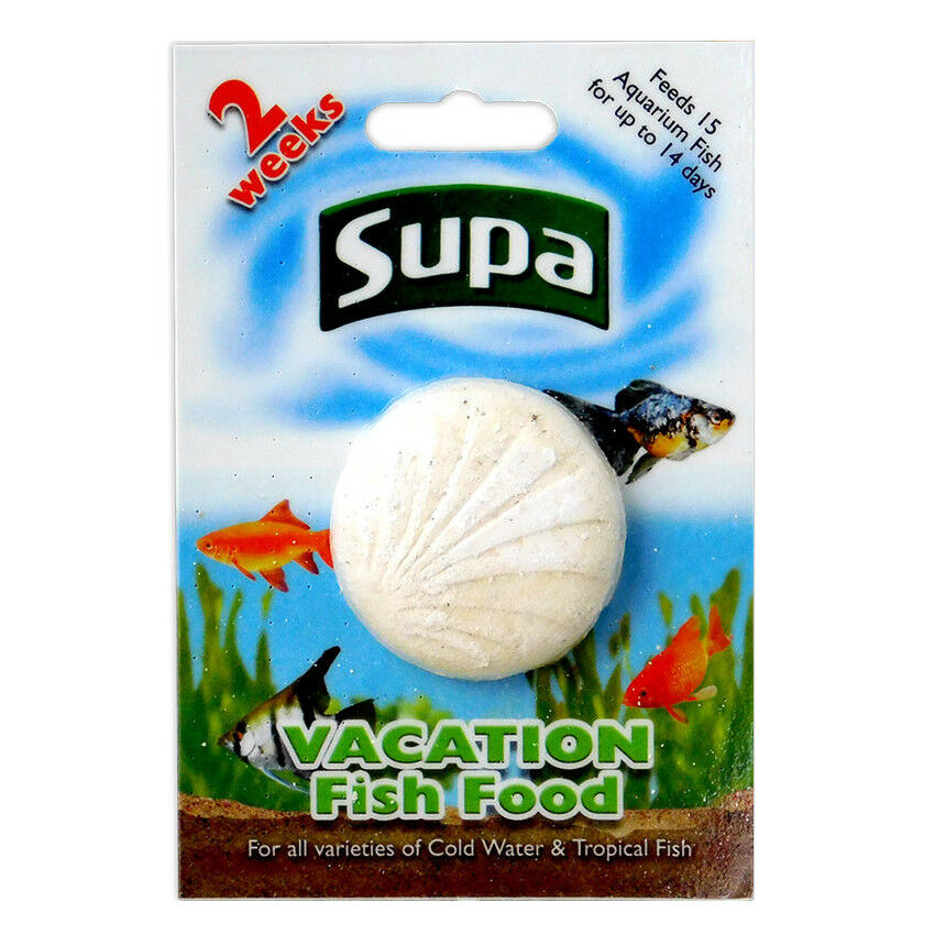 Supa Holiday Vacation Fish Food Blocks