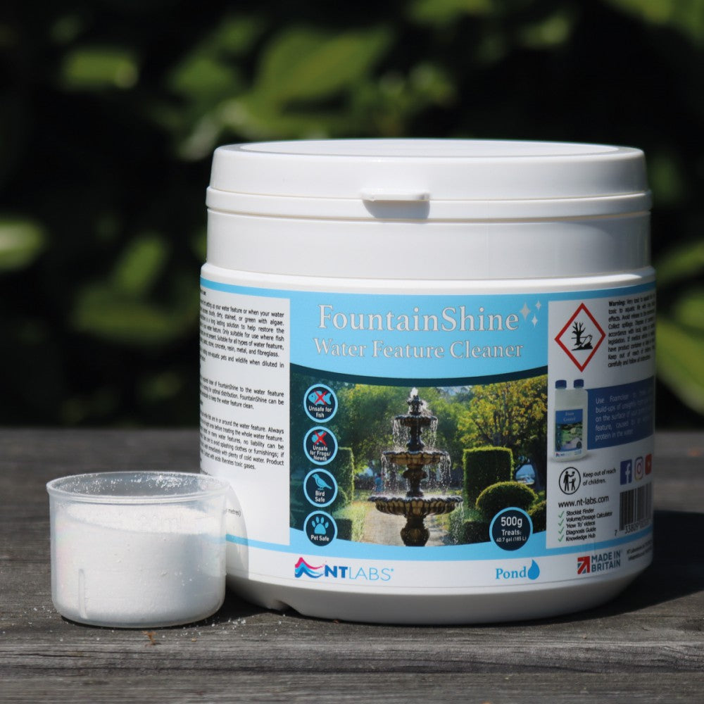 NT Labs FountainShine Water Feature Cleaner 500g