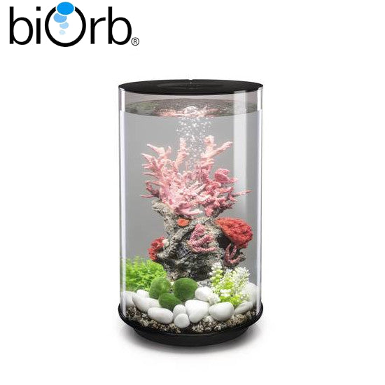 BiOrb Tube 30 Aquarium MCR LED Lighting Black / White