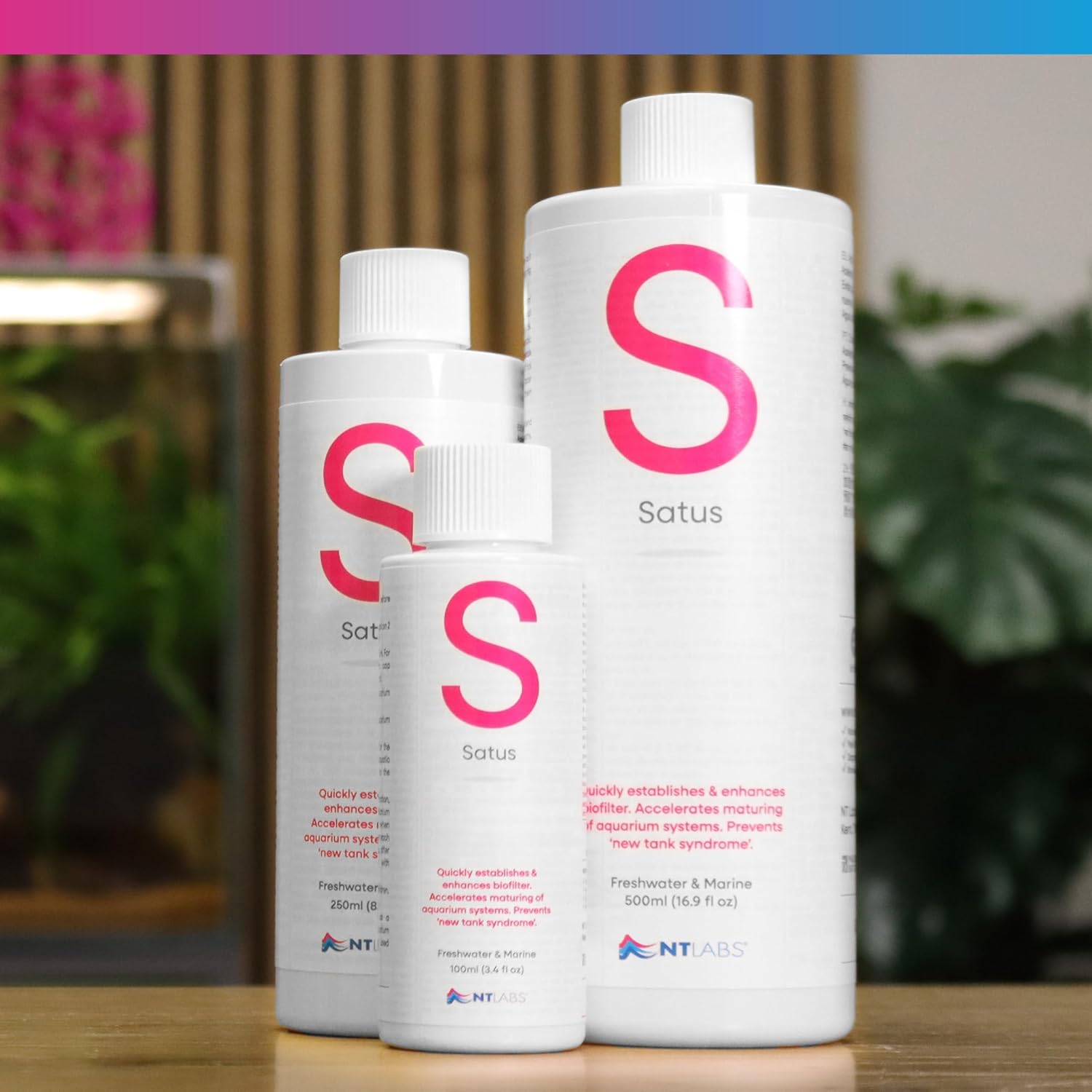 NT Labs Satus Filter Start Accelerated Tank Maturing 3 Sizes