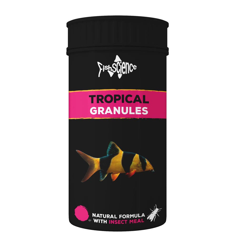 Tropical store fish food