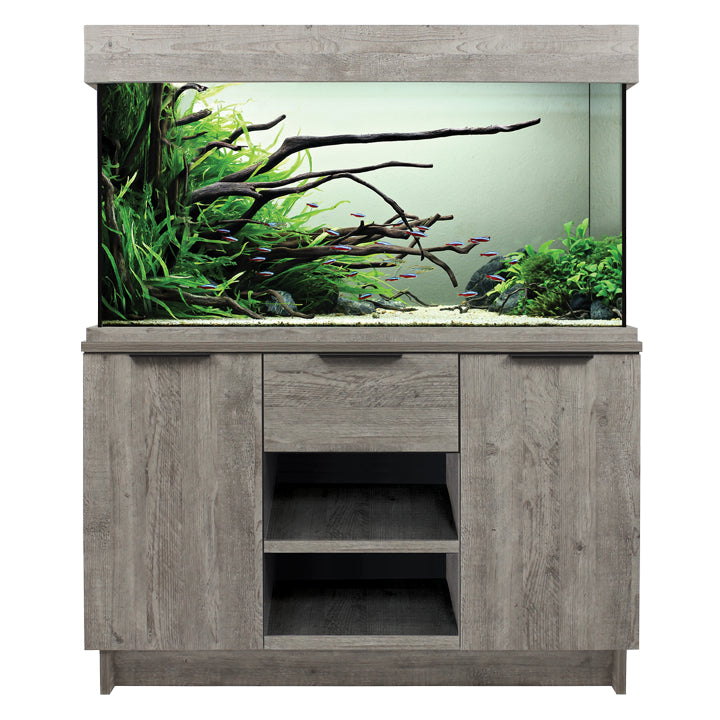Aqua One Urban Oak Style Aquarium Fish Tank with Cabinet 116cm 230L