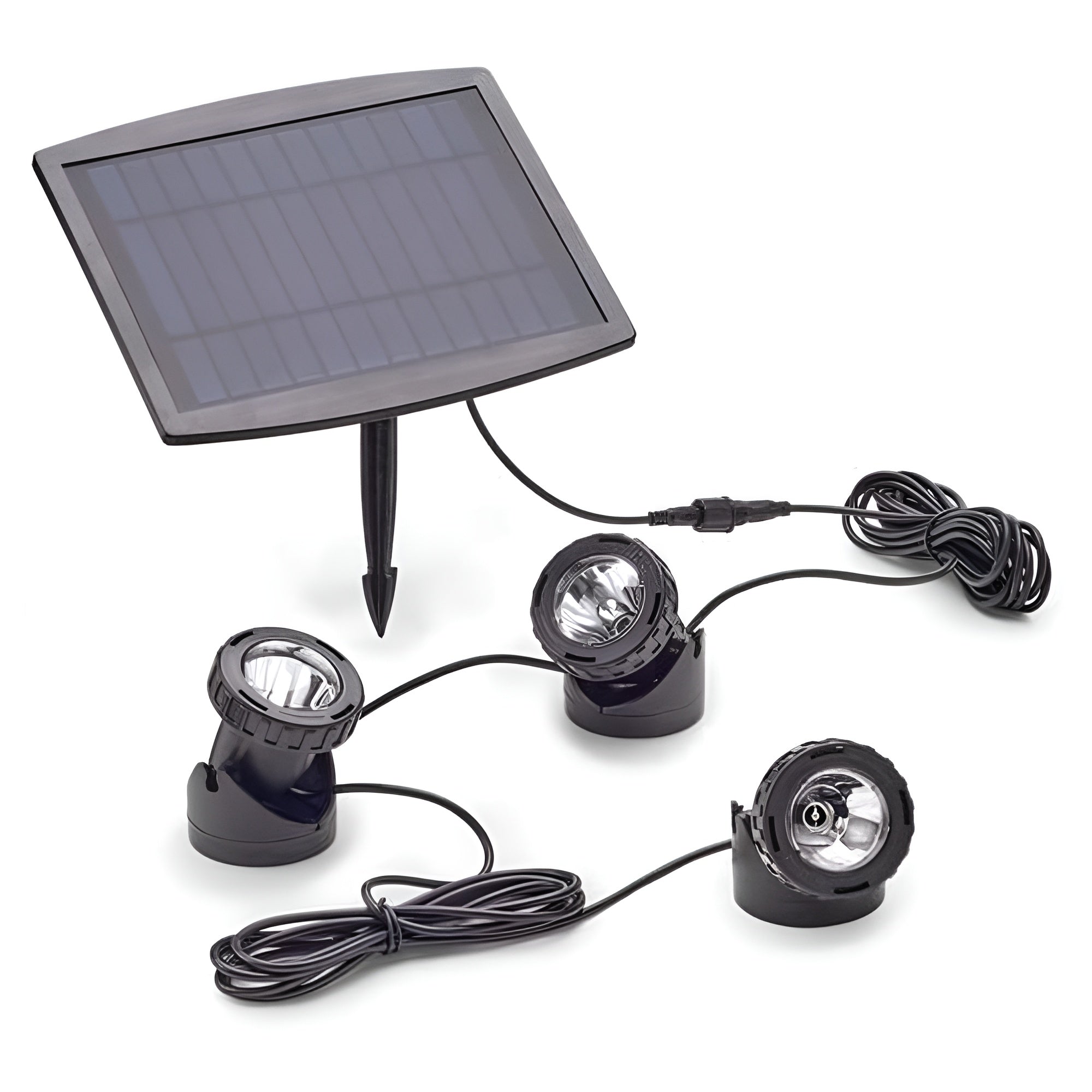 Pontec PondoSolar LED Pond & Garden Lighting Set of 3