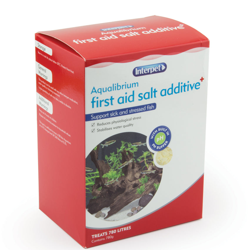 Interpet Aqualibrium First Aid Salt - 780g