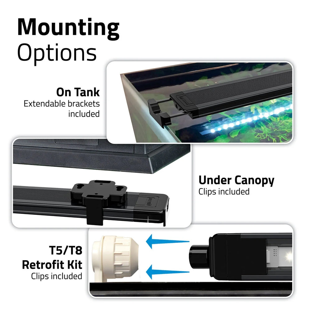 Fluval Aquasky 3.0 LED Aquarium Lighting with WiFi & Bluetooth 7 Sizes