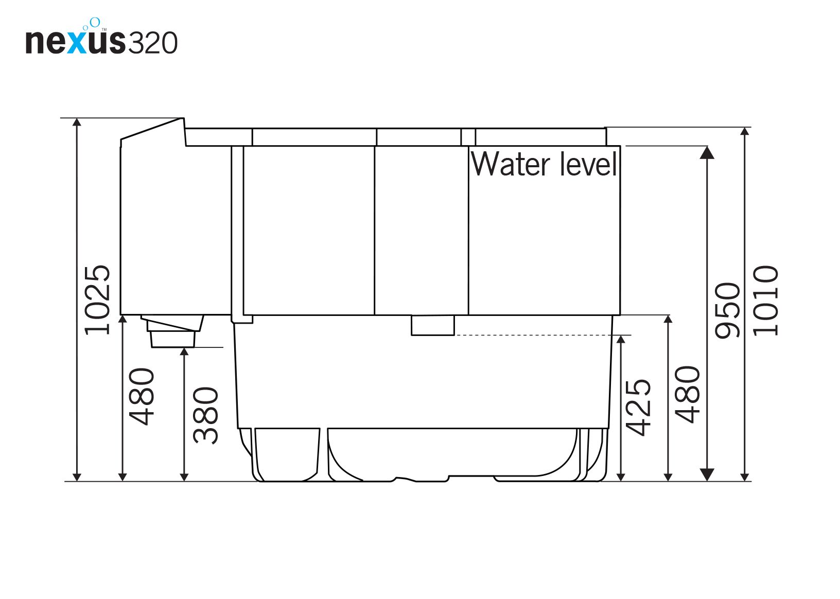 Evolution Aqua Pond Filter Nexus 320 Ponds up to 34000L