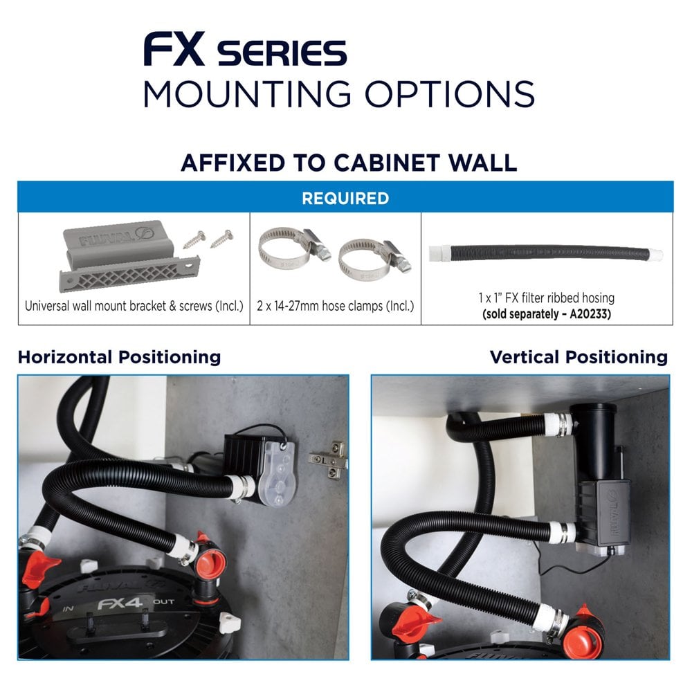 Fluval FX UVC In-Line Clarifier for tanks up to 1500L