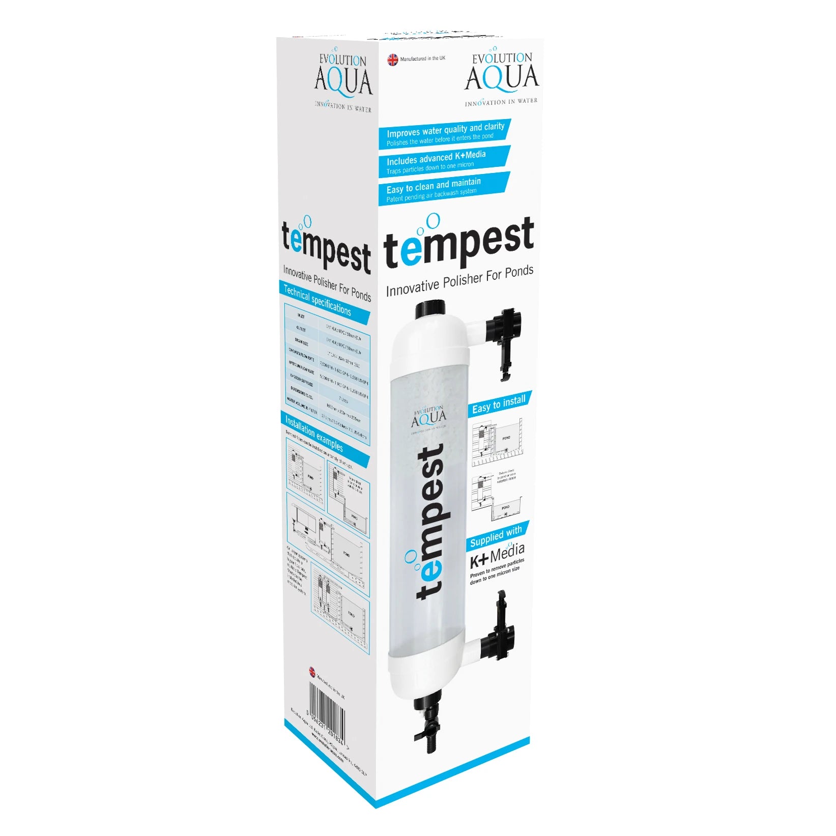 Evolution Aqua Tempest Pond Water Polisher Filter