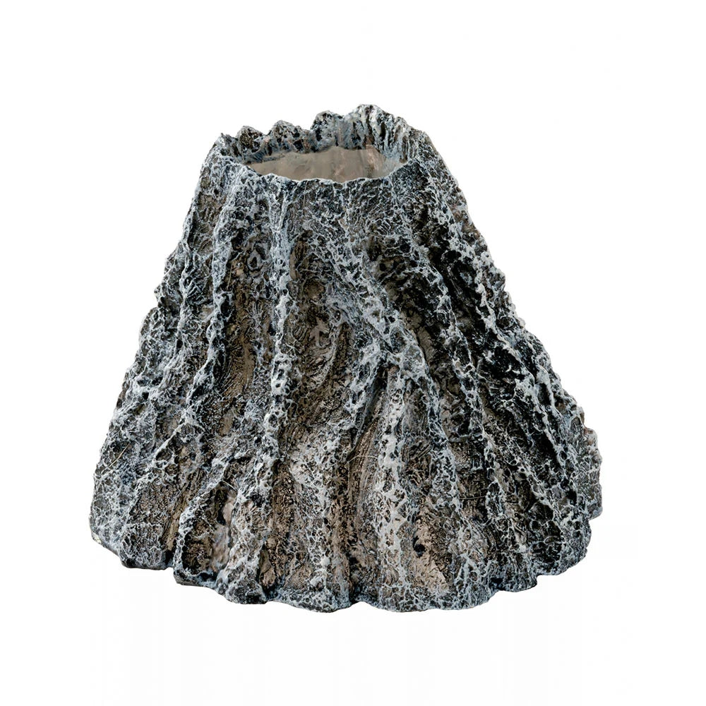 Hydor Show Kit Box Volcano Ornament with Aerator and LED Lighting