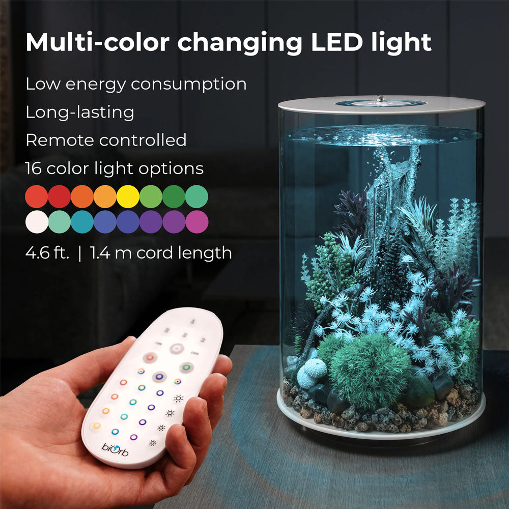 biOrb Tube 30L Aquarium with MCR LED Lighting