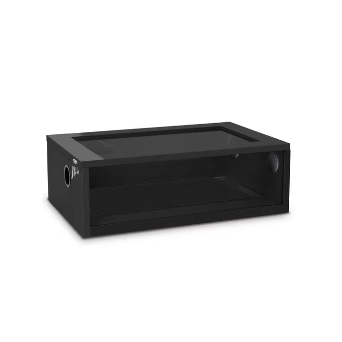 HabiStat Black Terrainium for Snakes & Reptiles 24" - 36" 3 Sizes