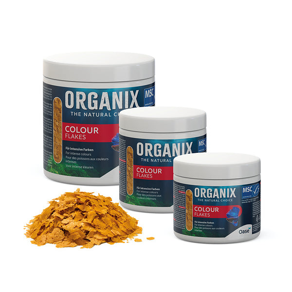 Oase ORGANIX Colour Flakes Fish Food 175-500ml