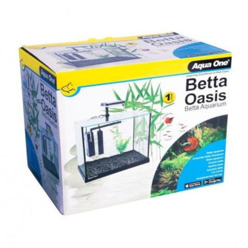 Aqua One Betta Oasis Fish Tank Aquarium 13L