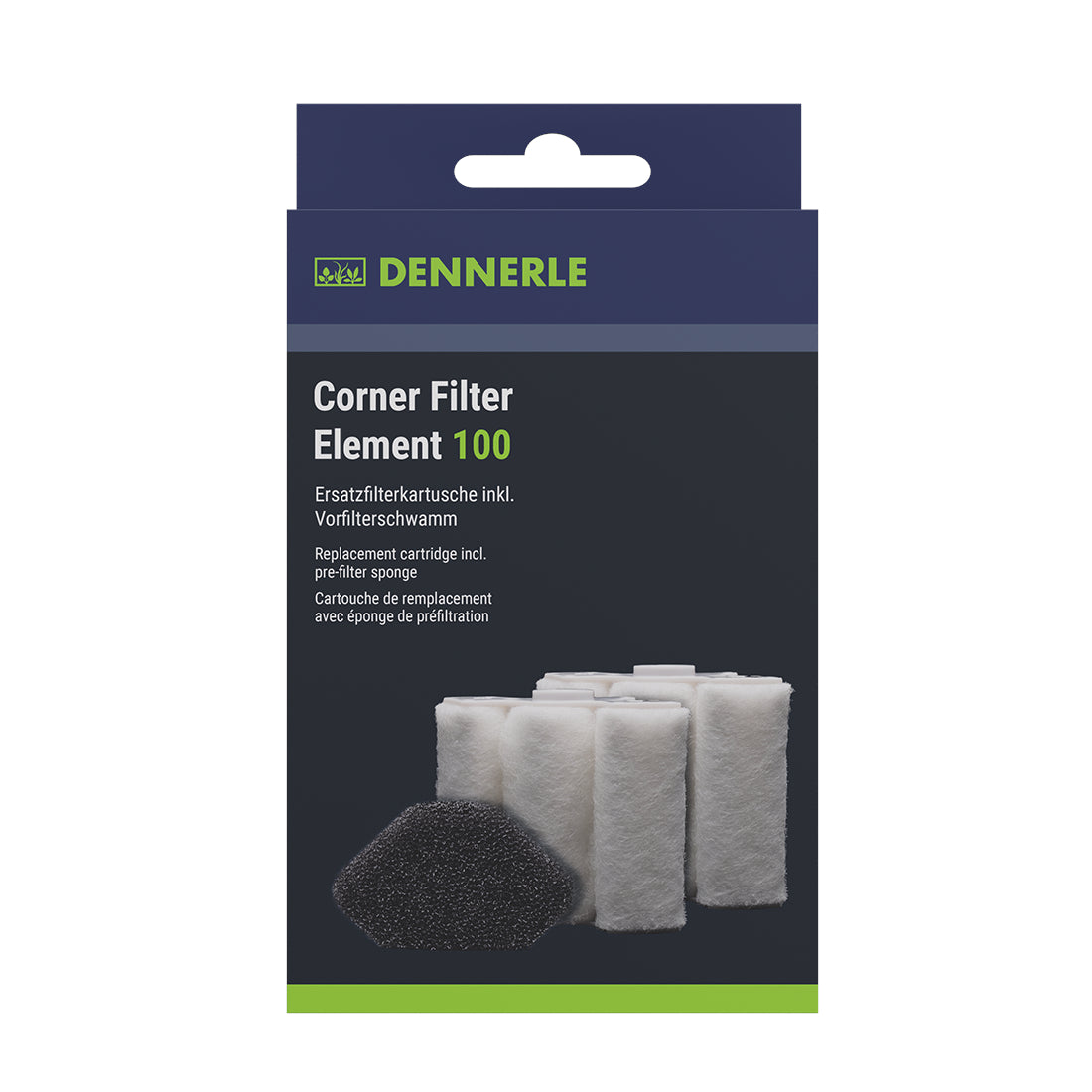Dennerle Nano Filter Element for Nano 100 XXL Pack of 2