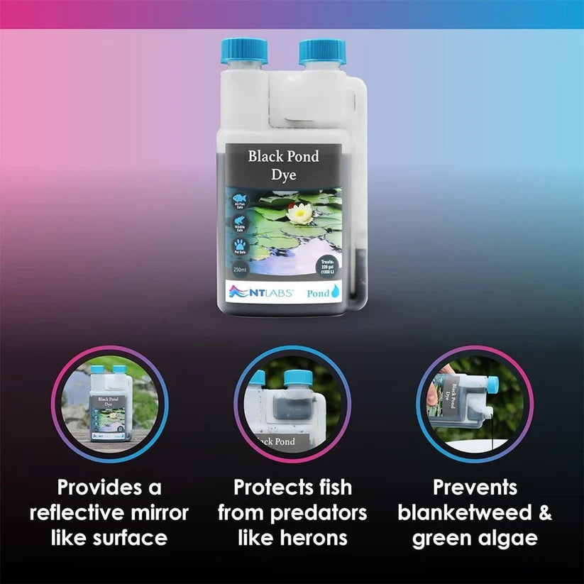 NT Labs Black Pond Dye 250ml