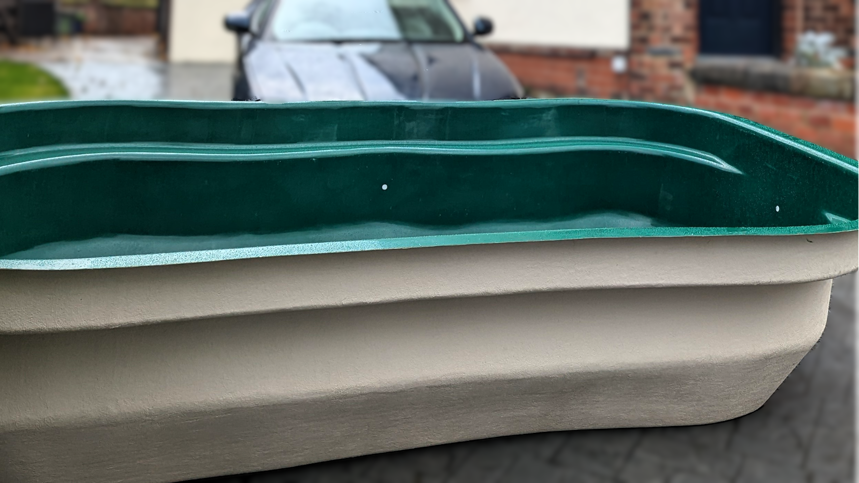 Niigata Fibreglass Pond | 4950L | 1100 gal | Pond Products UK