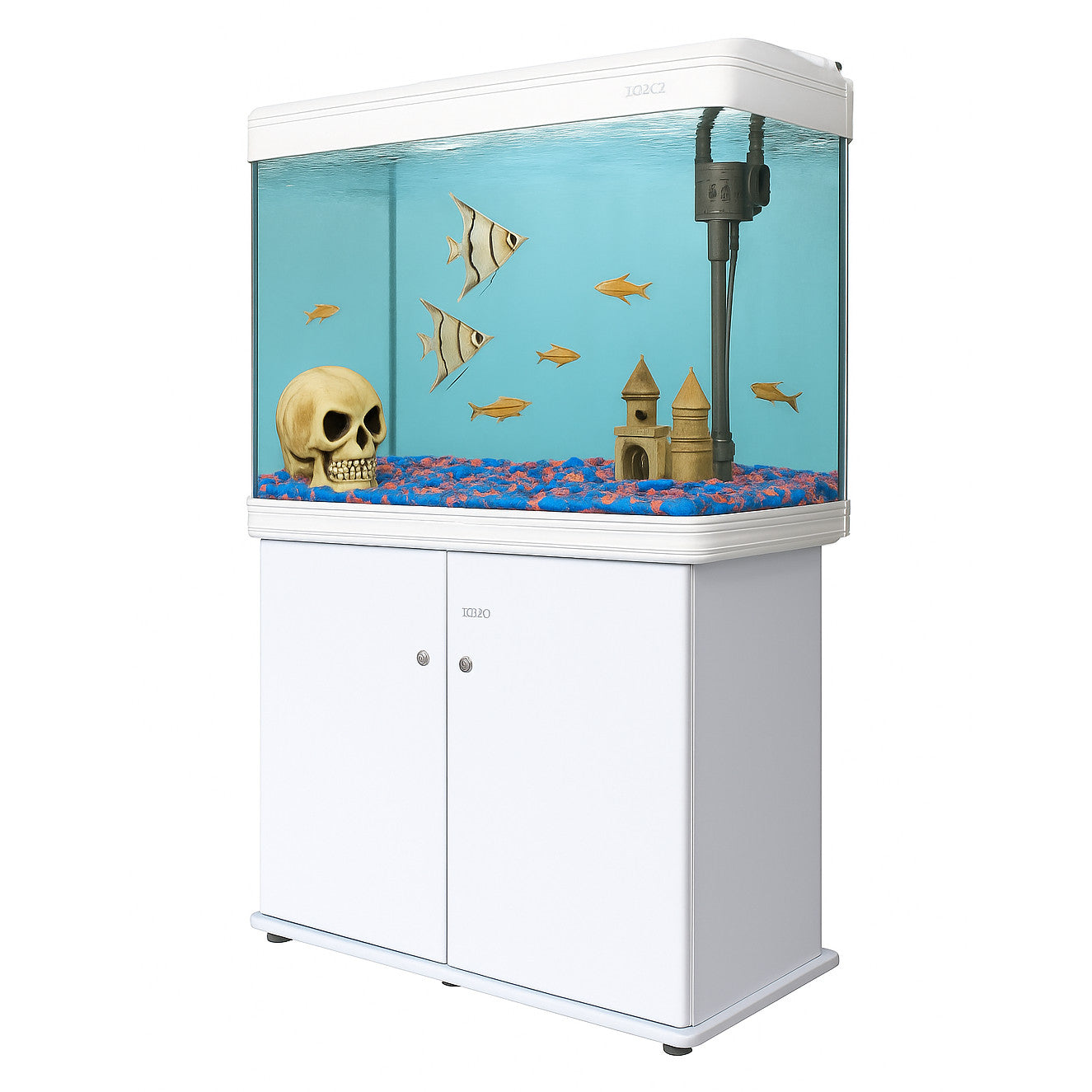 Boyu Modern Aquarium Fish Tank LZ-810 198L 2 Colours