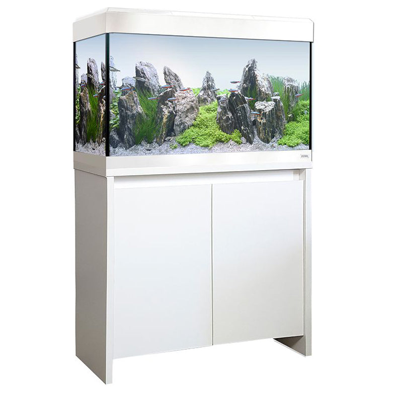 Fluval Roma 125 Aquarium & Cabinet with Bluetooth LED Lighting 4 Colours