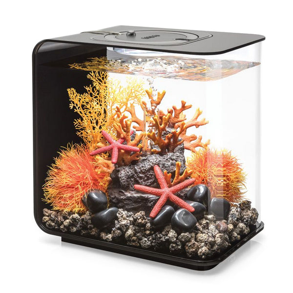 BiOrb Flow 15L Aquarium MCR LED Lighting Black / White