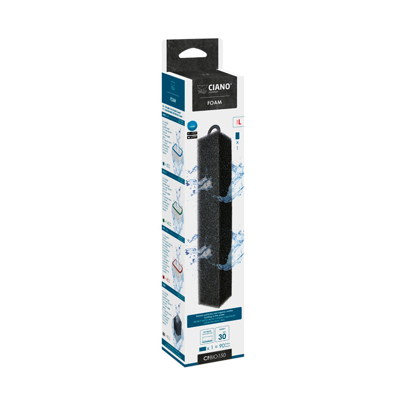 Ciano FOAM Filter Media Cartridges 4 Sizes