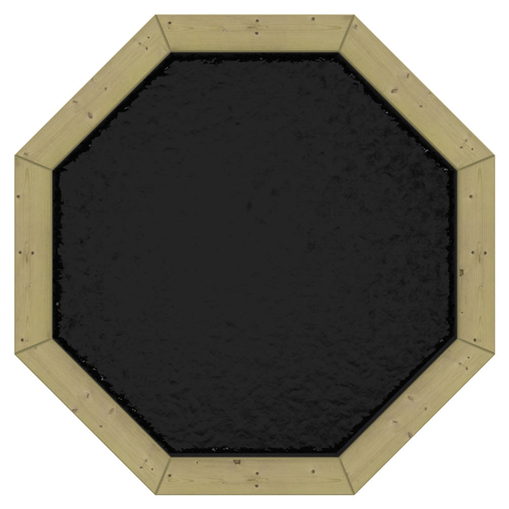 The Garden Timber Company Wooden Fish Ponds 6ft Octagonal 1099mm Height 2150L