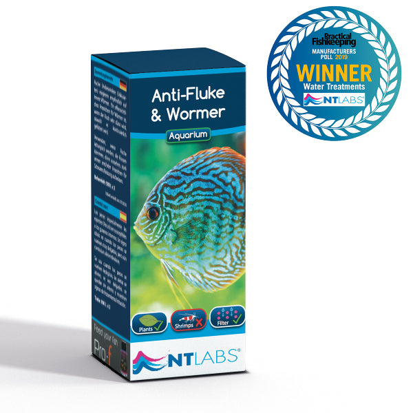 NT Labs Anti-Fluke & Wormer Aquarium Disease Treatment 20ml