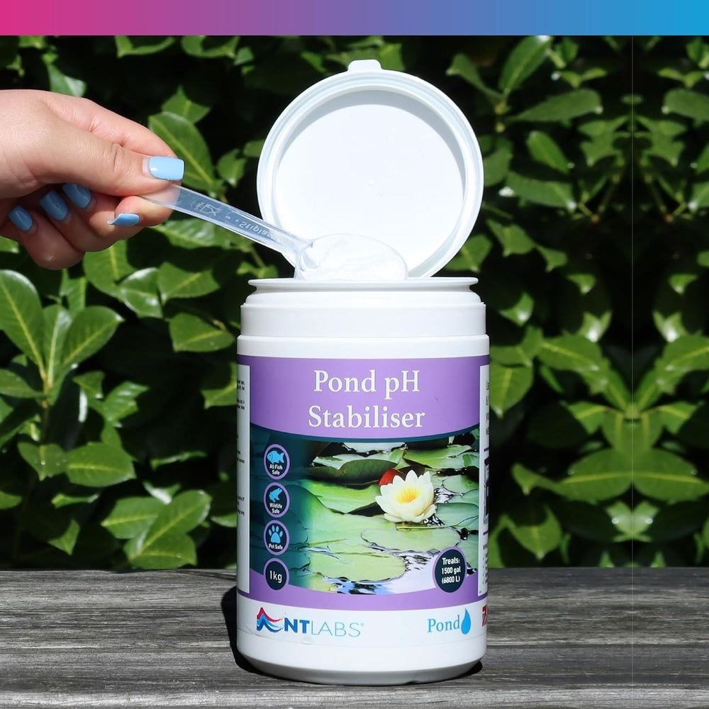 NT Labs Pond pH Stabiliser Water Hardness Powder 1kg