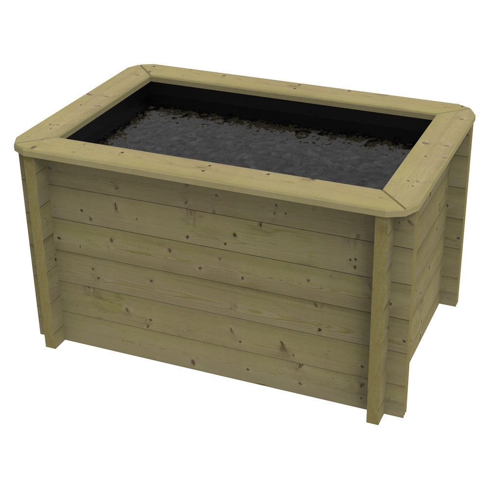The Garden Timber Company Wooden Fish Ponds 1.5x1m 831mm Height 716L