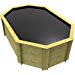 The Garden Timber Company Wooden Fish Ponds 12x8ft Octagonal 1099mm Height 6452L