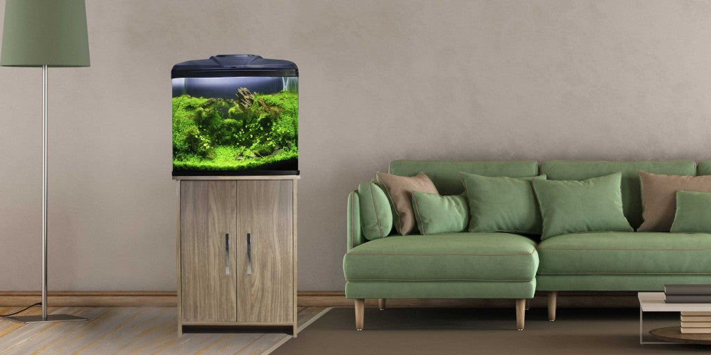 Aqua One AquaVue 580 Aquarium with Arizona Grey Cabinet 75L