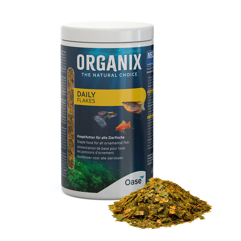 Oase ORGANIX Daily Flakes Fish Food 175-1000ml