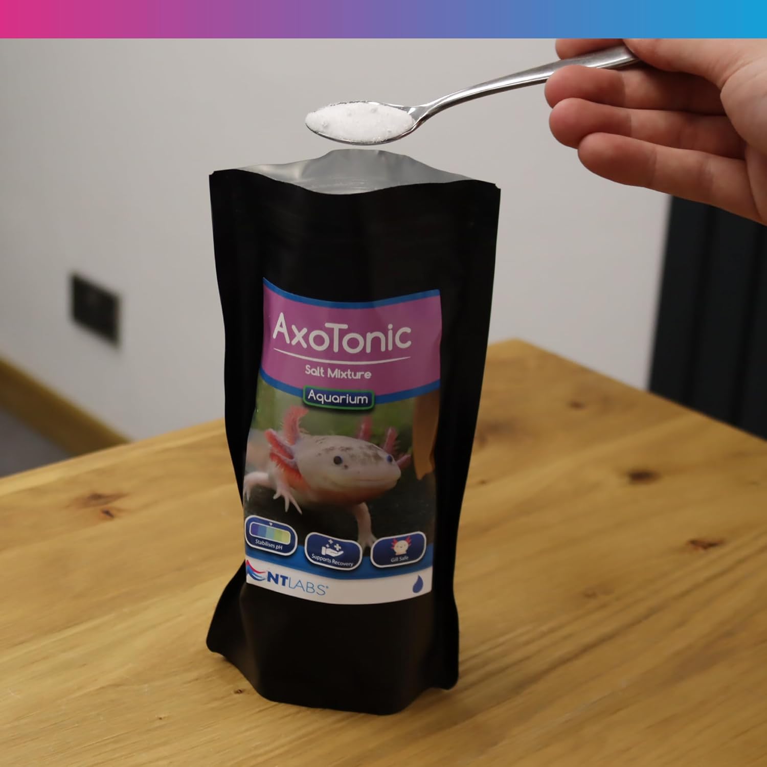 NT Labs Aquarium Axolotl AxoTonic Salt Mixture 500g