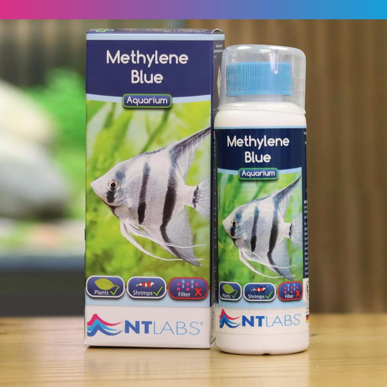 NT Labs Methylene Blue Aquarium Fish Tank Disease Treatment 100ml