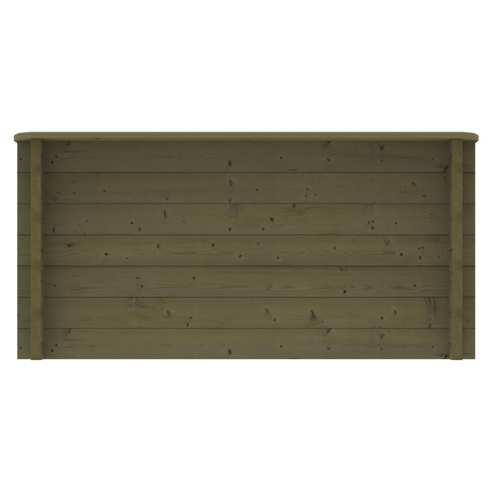 The Garden Timber Company Wooden Fish Ponds 2x1.5m 965mm Height 1959L