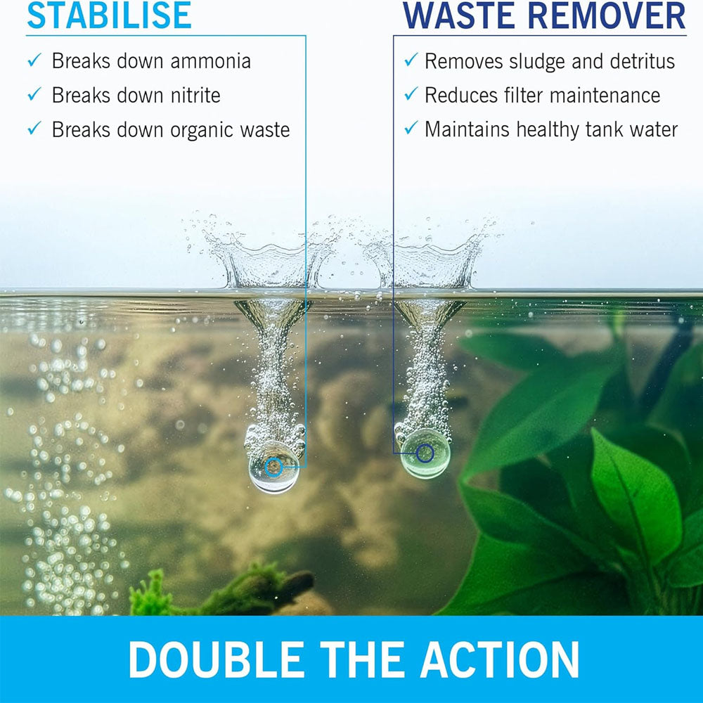 Evolution Aqua PURE Bio Care Duo Pack – 2-in-1 Aquarium Treatment