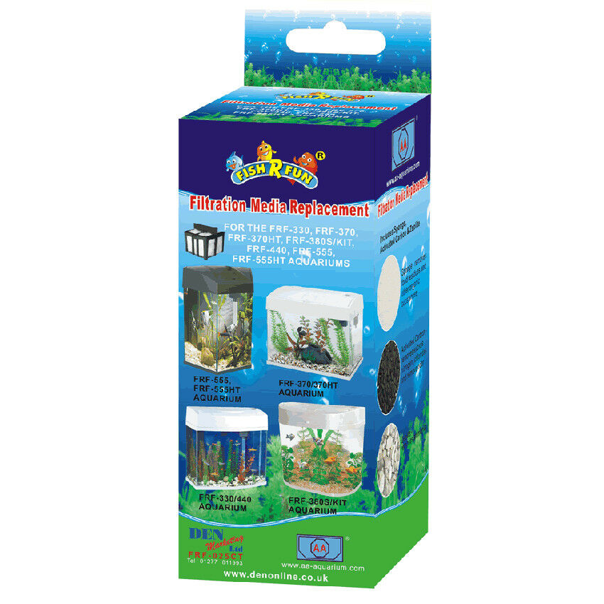 Fish R Fun Replacement Filter Media FRF-025CT Pk of 3