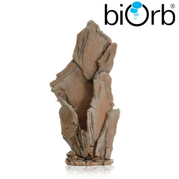 Samuel Baker biOrb Aquarium Slate Stack Red Large Ornament 46125