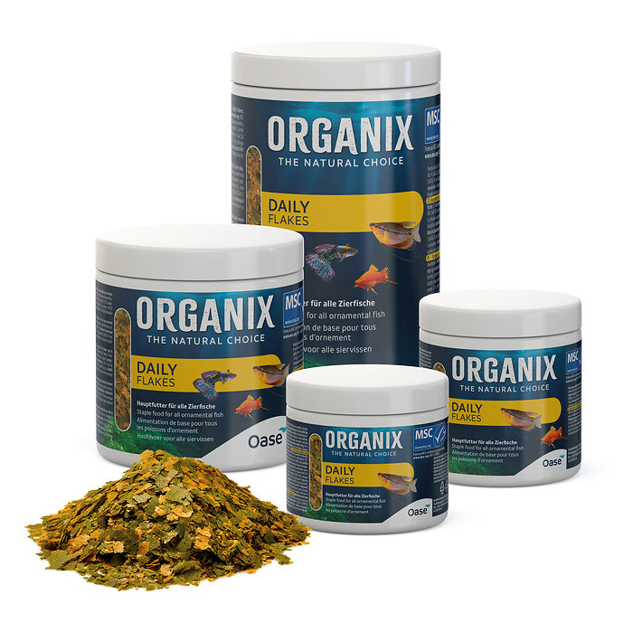 Oase ORGANIX Daily Flakes Fish Food 175-1000ml
