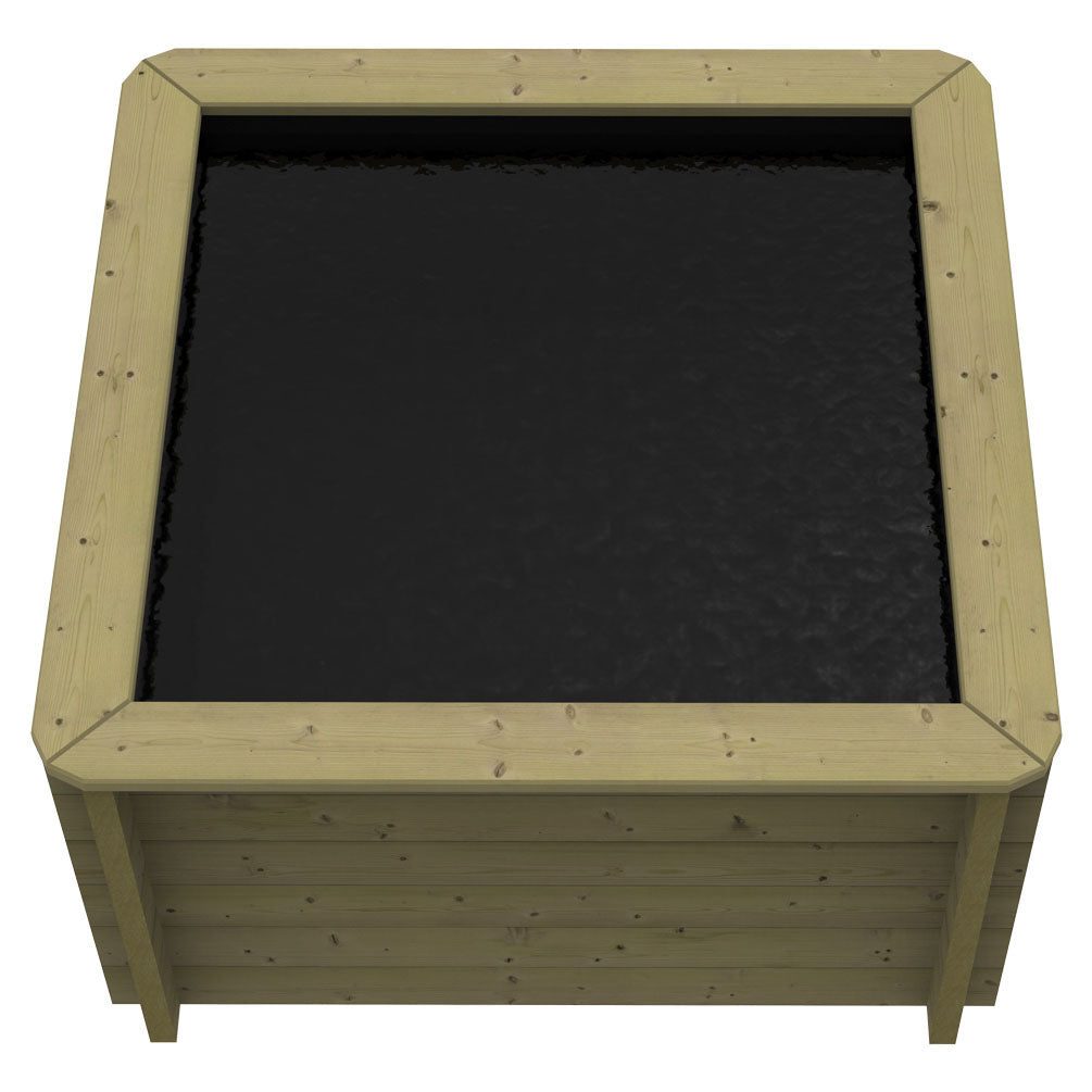 The Garden Timber Company Wooden Fish Ponds 1.5x1.5m 831mm Height 1189L