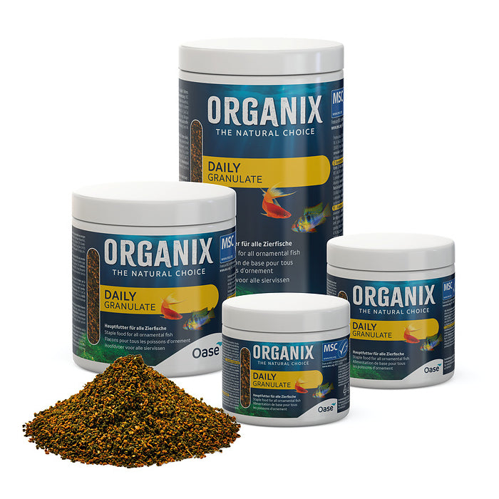 Oase ORGANIX Daily Granulate Granules Fish Food 175-1000ml