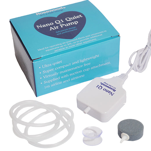 Hordion 4-Way Aquarium Air Pump Check Valve - Flow Control Splitter Gang Valve For Fish Tank