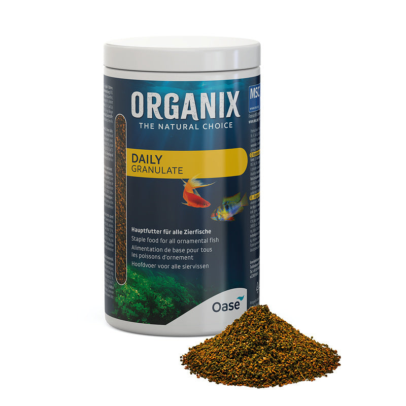 Oase ORGANIX Daily Granulate Granules Fish Food 175-1000ml